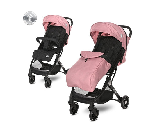 LORELLI KOLICA ZA BEBE FIORANO ROSE QUARTZ + footcover (2023)