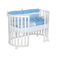 Krevetac za bebe OBLO 4u1 Beli