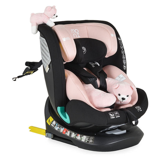 Moni Serengeti Isofix i-Size auto sedište 40-150cm Pink