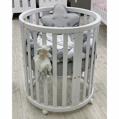 Krevetac za bebe OBLO 4u1 Beli