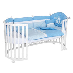 Krevetac za bebe OBLO 4u1 Beli