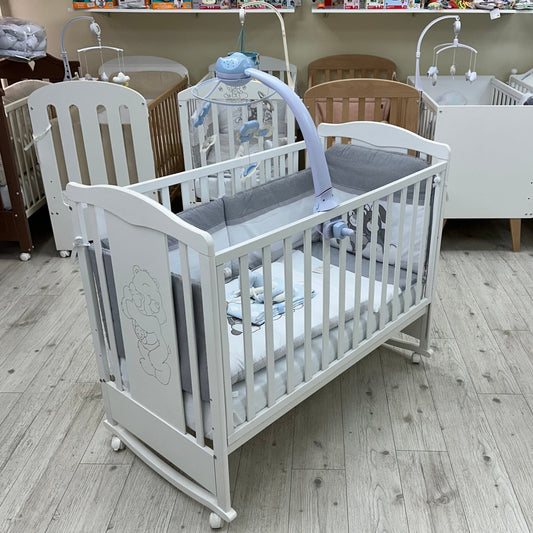 Krevetac za bebe Miki sa klackalicom