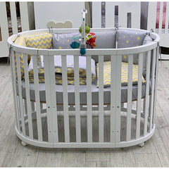 Krevetac za bebe OBLO 4u1 Beli