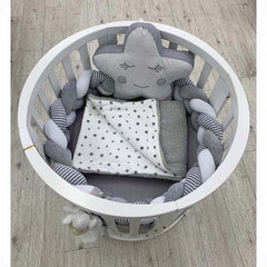 Krevetac za bebe OBLO 4u1 Beli