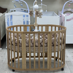 Krevetac za bebe OBLO 4u1 Natur