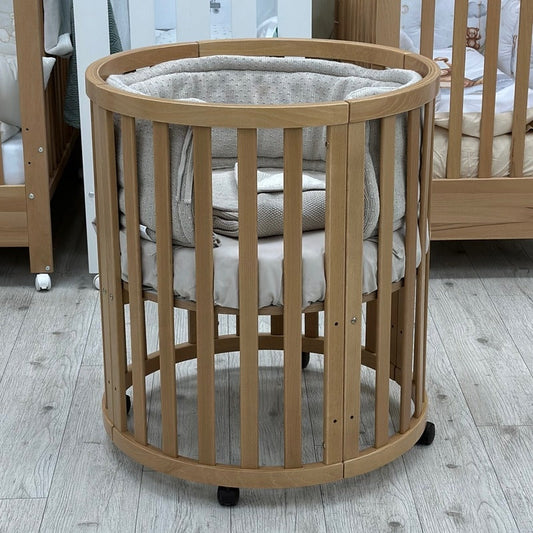 Krevetac za bebe OBLO 4u1 Natur