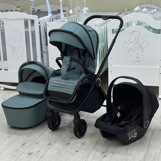 La Mama Trio kolica 3u1 Green