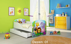 KREVET ZA DECU SA DODATNOM FIOKOM 140X70 ACMA 1