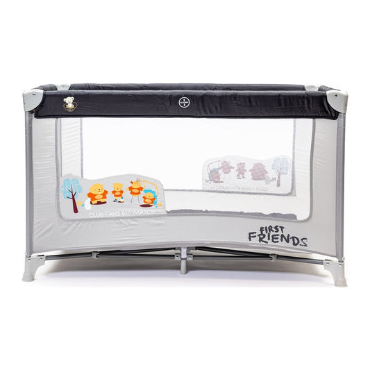 BBO PRENOSIVI KREVET (P902) 1 NIVO DREAM&PLAY GREY - PRINT