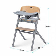 Kinderkraft Livy 2u1 hranilica Wood