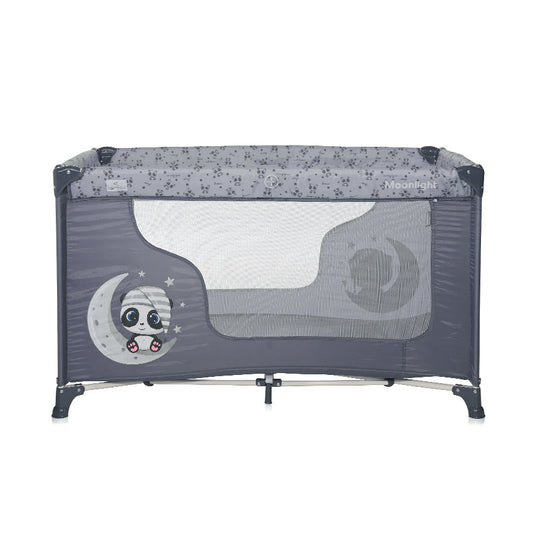 LORELLI PRENOSIVI KREVET MOONLIGHT 1 NIVO - COOL GREY PANDAS (2023)
