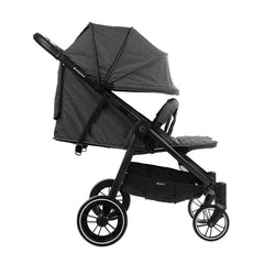 Kikka Boo Happy 2 blizanačka kolica Dark Grey