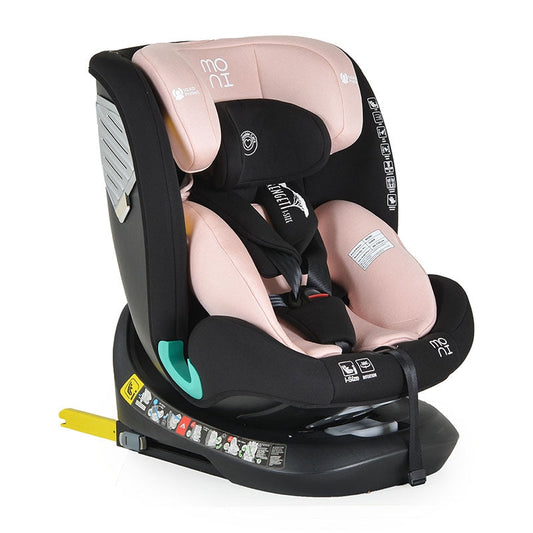 Moni Serengeti Isofix i-Size auto sedište 40-150cm Pink