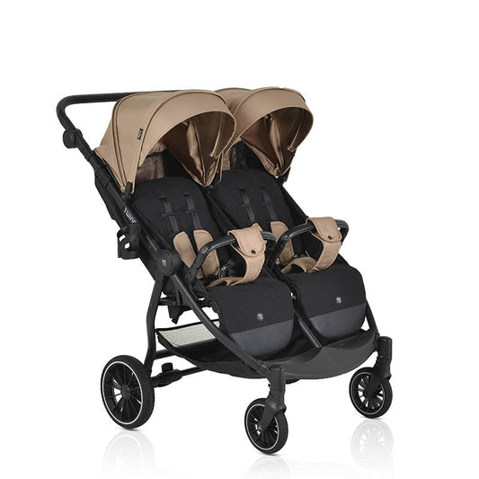 Moni TwinGo blizanačka kolica Camel