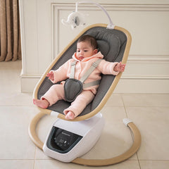 Kikka Boo BeeMoove njihalica 0-9kg Wood Dekor Beige