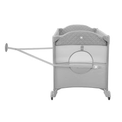 Kikka Boo Milky Way prenosivi krevetac sa 2 nivoa Grey