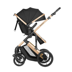 Kikka Boo Darling Premium kombinovana kolica 3u1 Black i-Size 2024