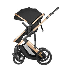 Kikka Boo Darling Premium kombinovana kolica 3u1 Black i-Size 2024