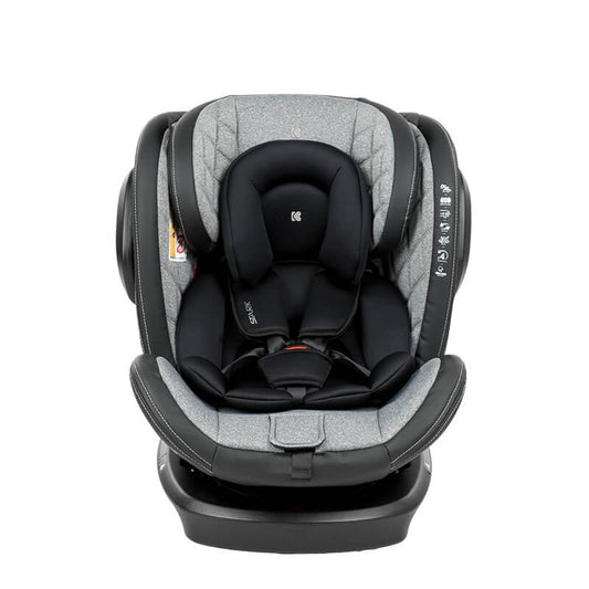 Kikka Boo Stark Isofix auto sedište 0-36kg Light Grey