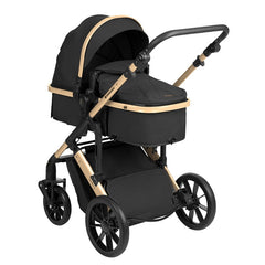Kikka Boo Darling Premium kombinovana kolica 3u1 Black i-Size 2024