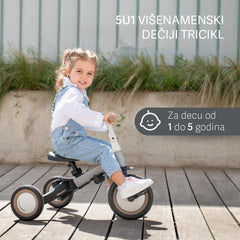 Kikka Boo Flip tricikl 5u1 Black