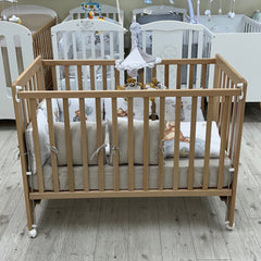 Krevetac za bebe Naturino Ravan Natur