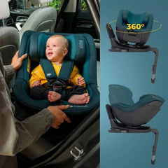 Kinderkraft i-Guard Isofix i-Size auto sedište 40-105cm Cool Grey