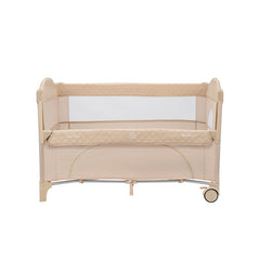 Kikka Boo Milky Way prenosivi krevetac sa 2 nivoa Beige