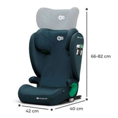 Kinderkraft Junior Fix i-Size auto sedište 100-150cm Harbor Blue