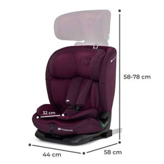 Kinderkraft Oneto3 i-Size auto sedište 76-150cm Cherry Pearl