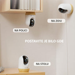Kikka Boo Ethan Wi-Fi bebi alarm sa kamerom