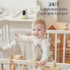Kikka Boo Ethan Wi-Fi bebi alarm sa kamerom