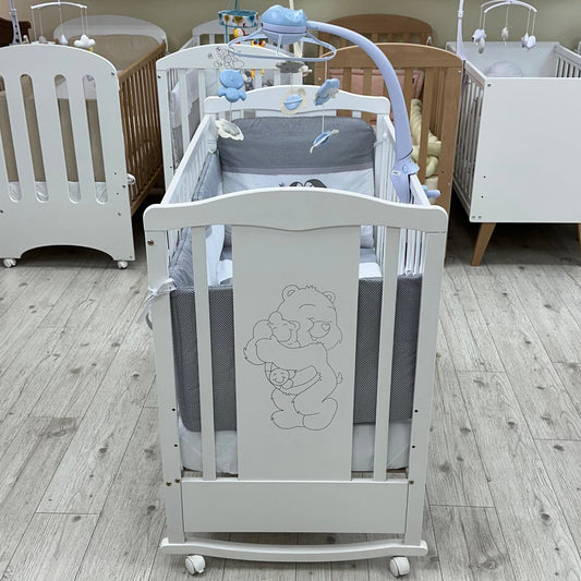 Krevetac za bebe Miki sa klackalicom