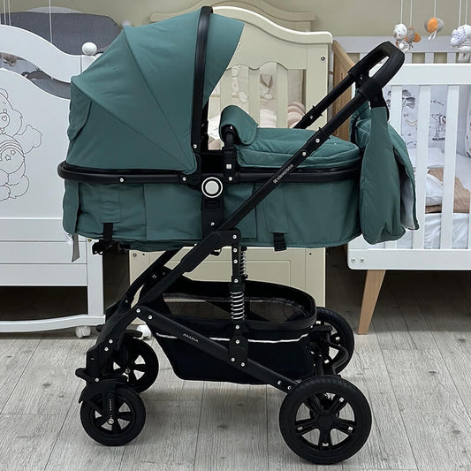 Kikka Boo Amaia Premium kombinovana kolica 3u1 Mint i-Size 2024
