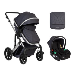 Kikka Boo Darling Premium kombinovana kolica 3u1 Dark Grey i-Size 2024