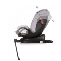 Auto sedište Chipolino Tourino I-size  40-150cm Grey