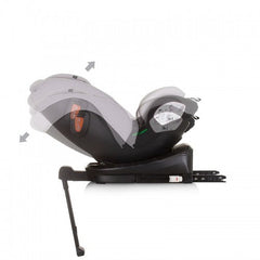 Auto sedište Chipolino Tourino I-size  40-150cm Grey