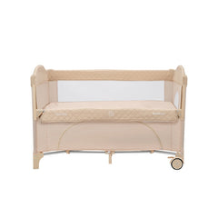 Kikka Boo Milky Way prenosivi krevetac sa 2 nivoa Beige