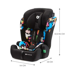 Kinderkraft Comfort Up i-Size auto sedište 76-150cm Happy Shapes