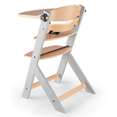 Kinderkraft Enock 2u1 hranilica Natur+Grey
