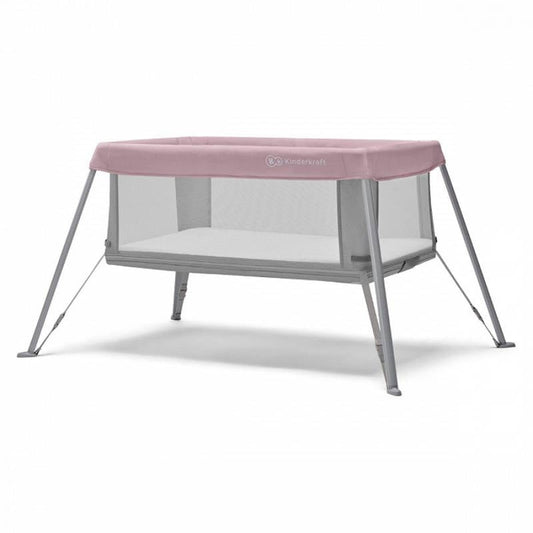 Kinderkraft Movi prenosivi krevetac Pink