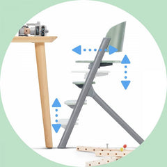 Kinderkraft Livy 2u1 hranilica Wood