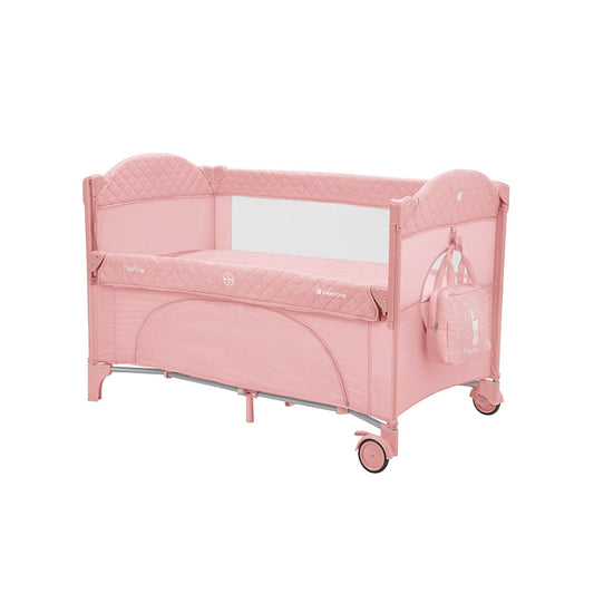Kikka Boo Milky Way prenosivi krevetac sa 2 nivoa Pink