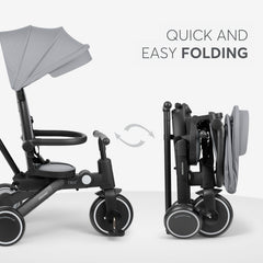 Kikka Boo Trix 2 8u1 tricikl Grey