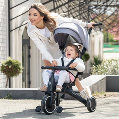 Kikka Boo Trix 2 8u1 tricikl Grey